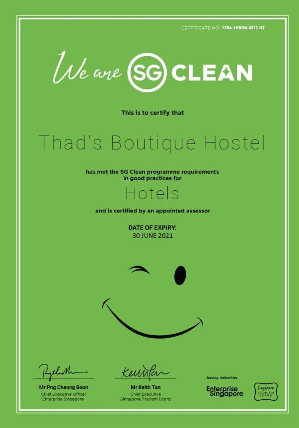 Thad'S Boutique Hostel Szingapúr Kültér fotó